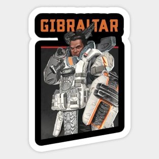 gibraltar Sticker